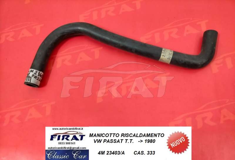 MANICOTTO RISCALDAMENTO VW PASSAT T.T. ->80 (23403/A)